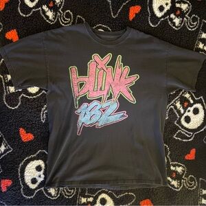 Blink 182 Black Graphic Tee